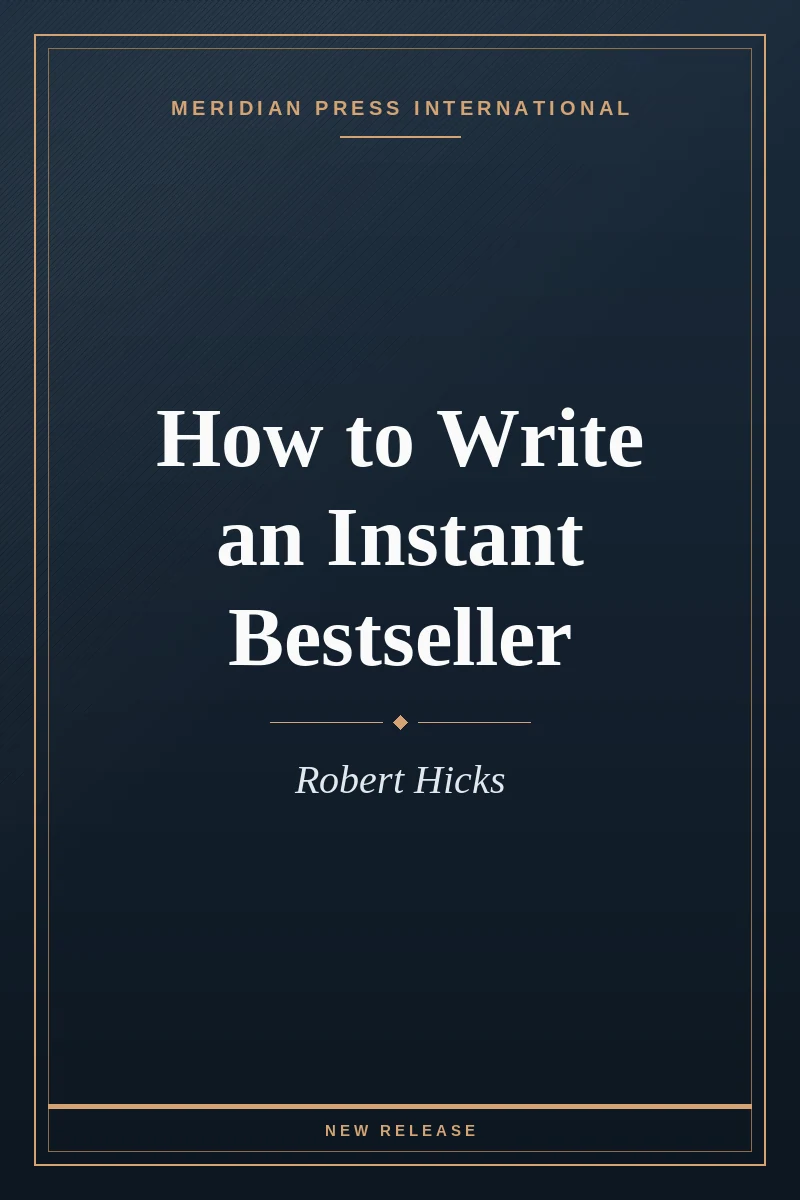 Cover of How to Write an Instant Bestseller