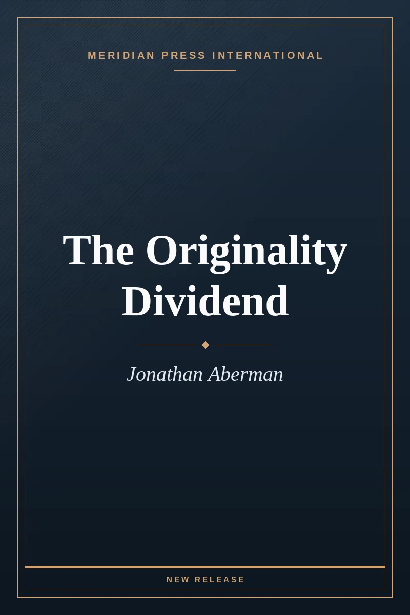 Cover of The Originality Dividend