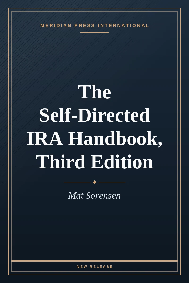 Cover of The Self-Directed IRA Handbook, Third Edition